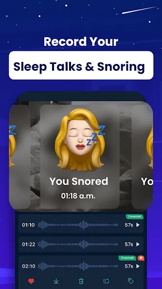 Sleep Monitor - 睡眠追踪、录鼾声梦话、助眠 screenshot 27
