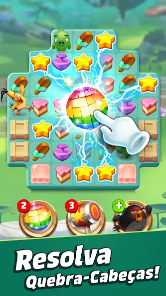 Angry Birds Match 3 screenshot 1