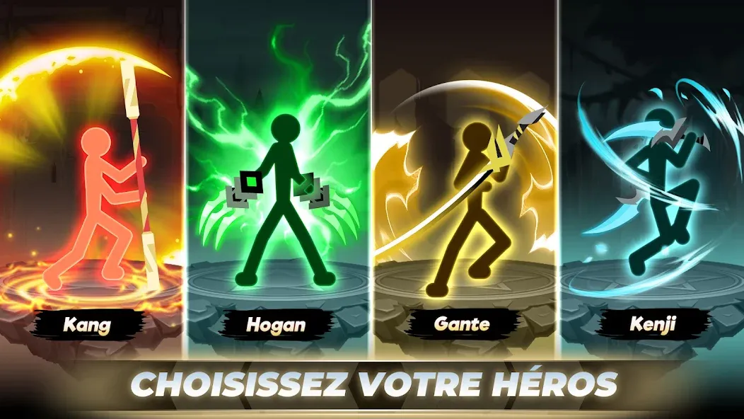 Epic Stickman: Idle RPG War screenshot 3