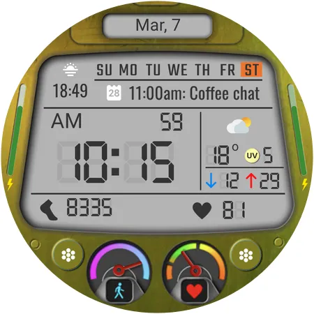 DB063 Fusion Watch Face screenshot 28