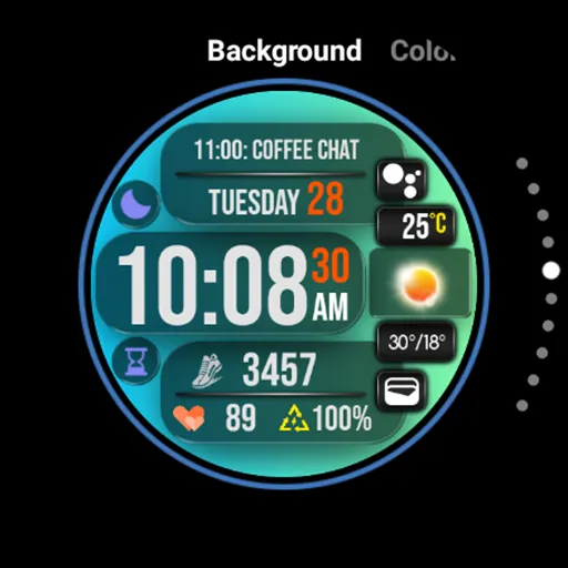 Digital Watch Face MB391 screenshot 26