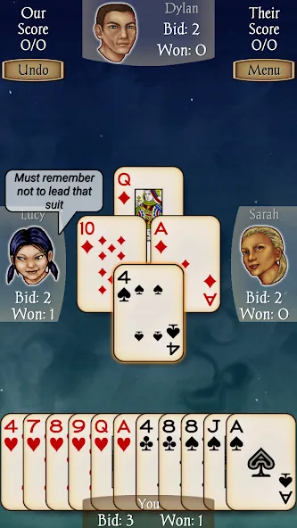 Spades Pro screenshot 2