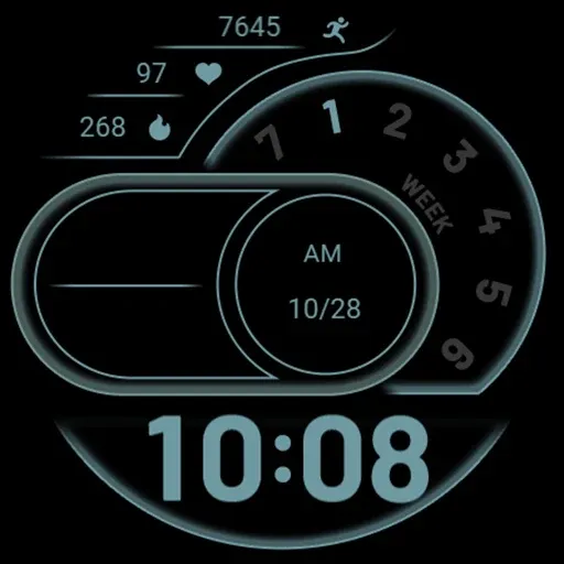 Dreamy Micro Blue ZKin Watch screenshot 7