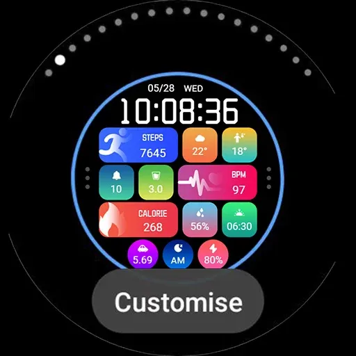 Large Icon Component ZKinWatch screenshot 38