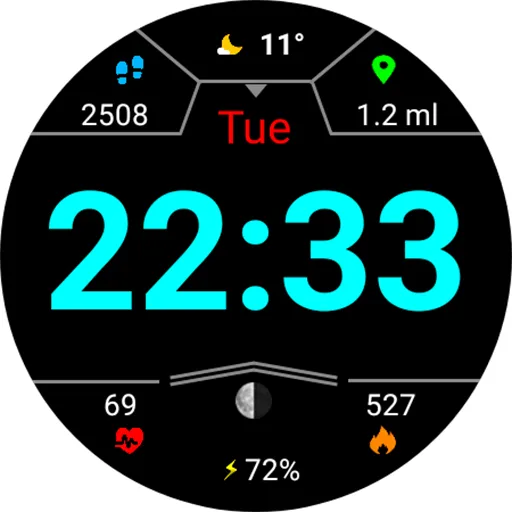 Digital Pinab Watch Face screenshot 18