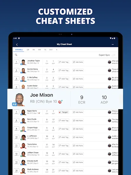 Fantasy Football Draft Wizard screenshot 12