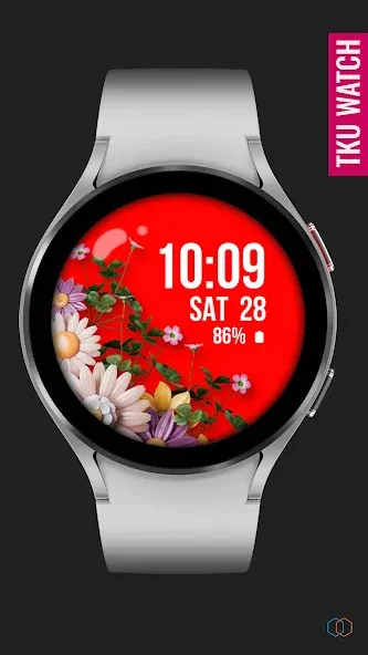 Tku S020 Botanic Watch Face screenshot 4