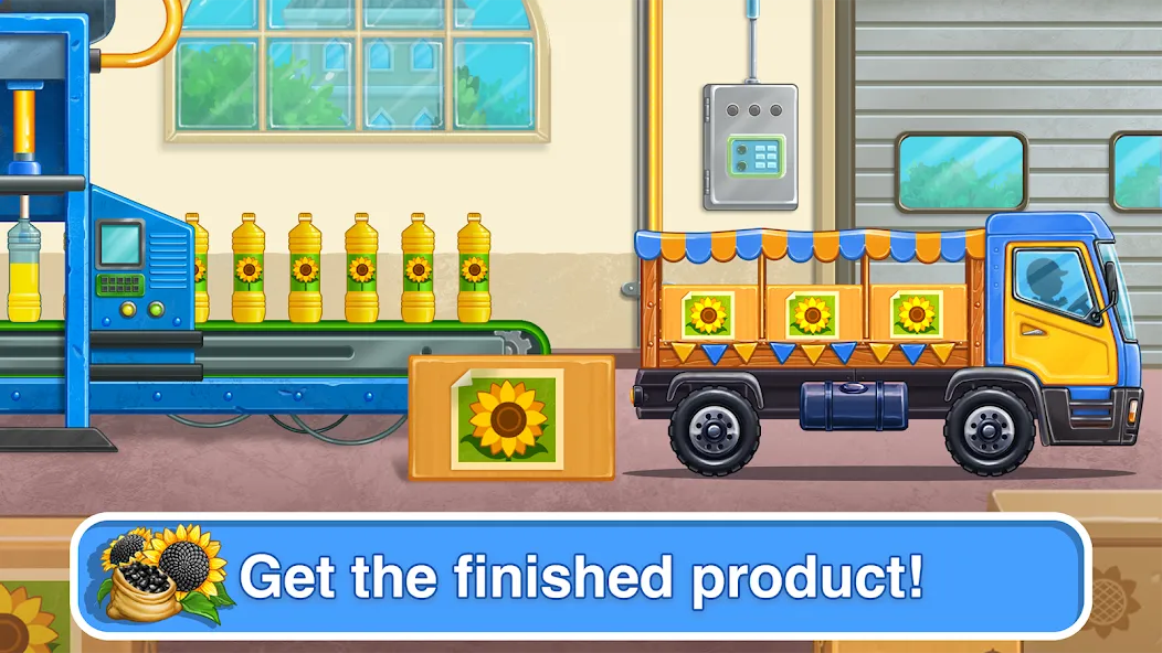 Tractor, car: kids farm games screenshot 4