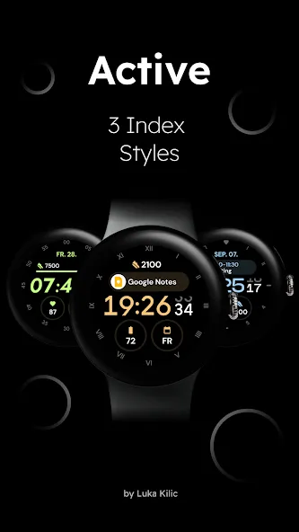 Active - Digital Watch Face screenshot 4