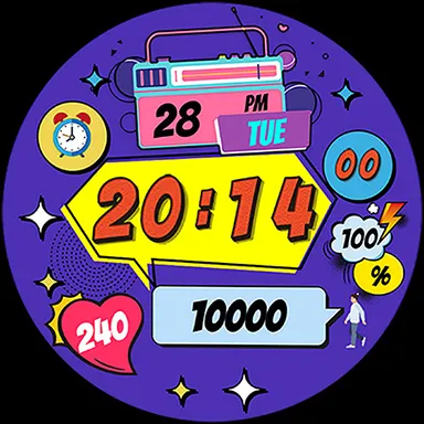 Pars Lollipop Watch Face screenshot 26