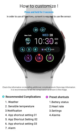 MIMIX Digital Sp01 Watchface screenshot 6