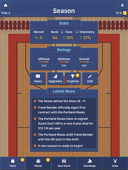 Hoop League Tactics screenshot 14