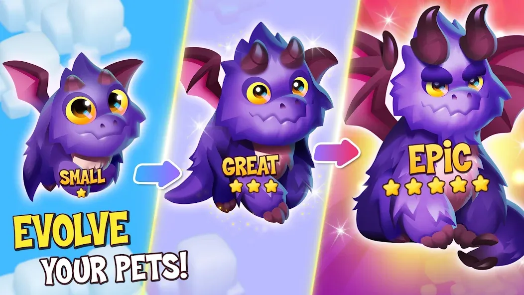 Merge World Above Magic Puzzle screenshot 3