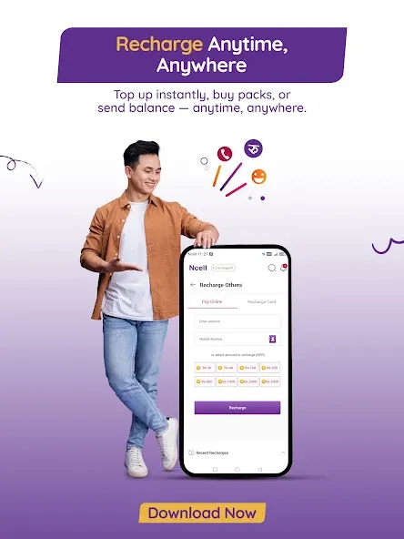Ncell App: Recharge, Buy Packs screenshot 8