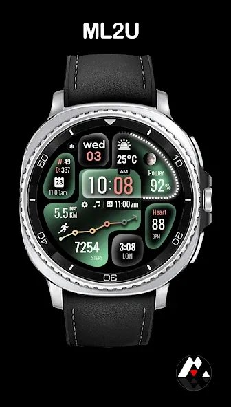 ML2U 358 Watch Face screenshot 1