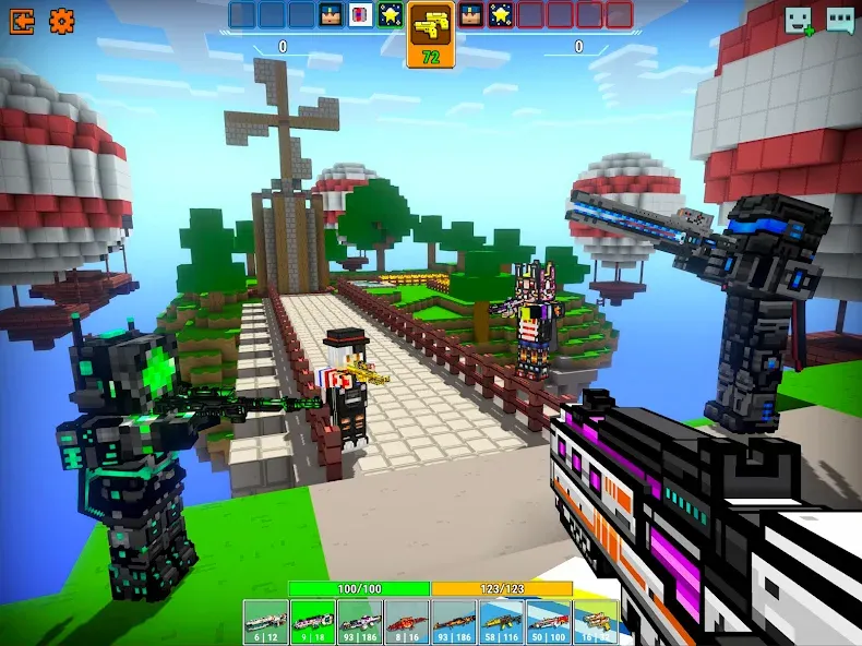Cops N Robbers:Pixel Craft Gun screenshot 10