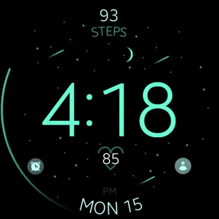 Battery v6 minimal watch face screenshot 9