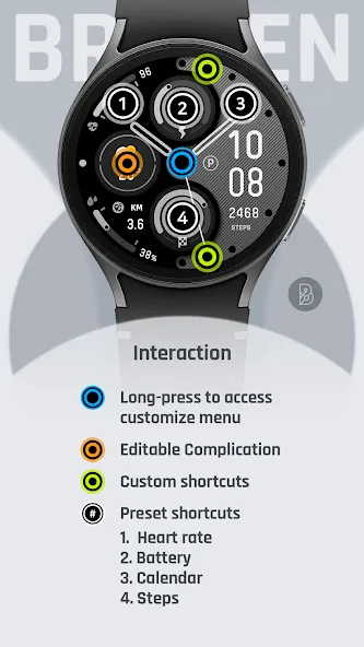 BRN209 : Watch Face screenshot 6