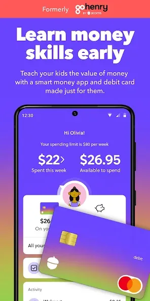 Acorns Early: Kids Banking screenshot 1