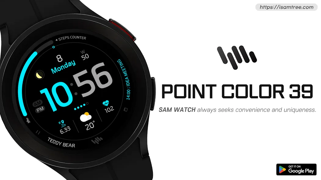 SamWatch PointColor 39 screenshot 1