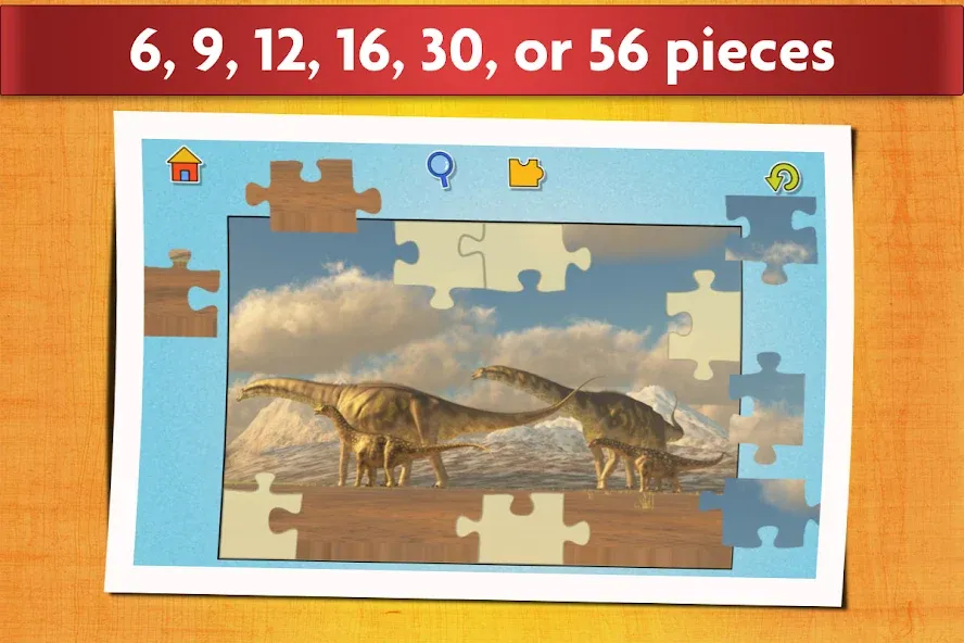 Dinosaurs Jigsaw Puzzles Game screenshot 8