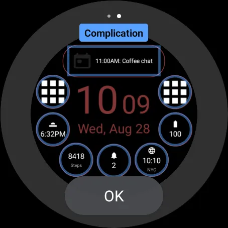 Pixel Slick Watch Face screenshot 5