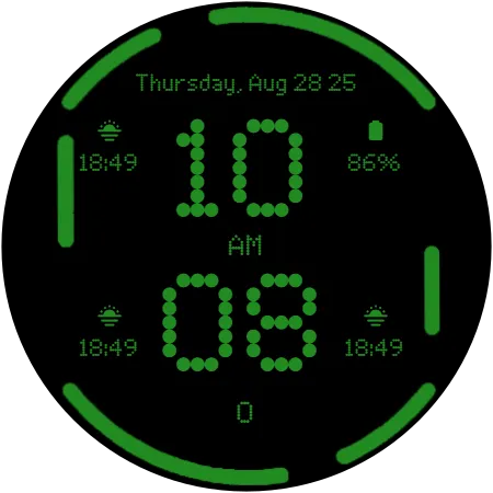 GRBL Nothing 2 Glyph Watchface screenshot 16