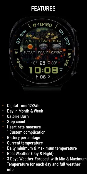 Animated Weather 3 Days Data screenshot 7
