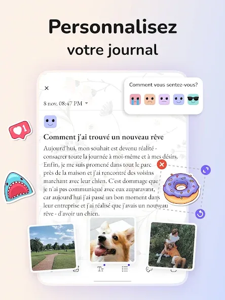 Journal Intime - Cahier Secret screenshot 18