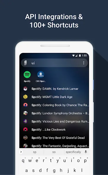 Sesame Search & Shortcuts screenshot 2