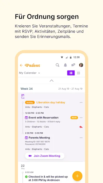 Parent: Child Care App screenshot 5