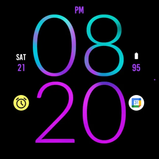 Wonderful Light Watch Face screenshot 4