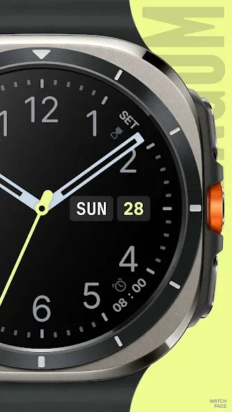Lagom Modern Analog Watch Face screenshot 6