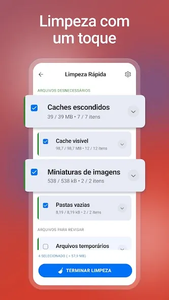 CCleaner - Limpeza de Celular screenshot 6
