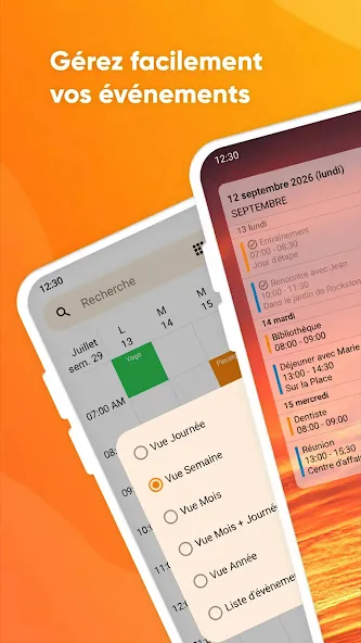 Agenda simple screenshot 2