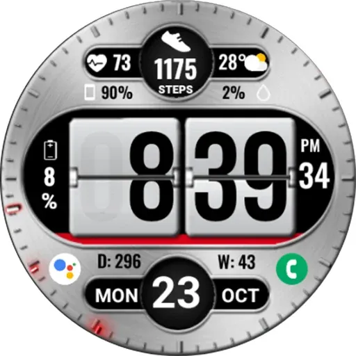 Flip Style WearOS NTV279 screenshot 27