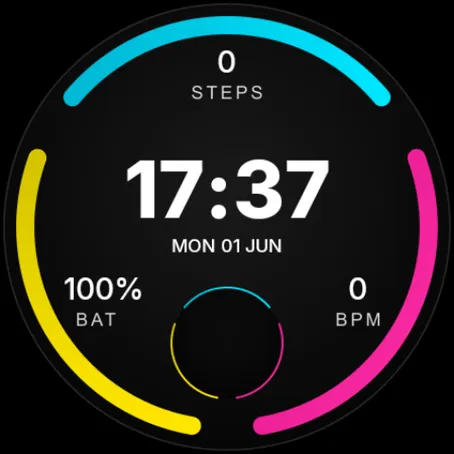 Vital Trio Watch Face screenshot 8
