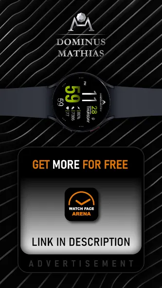 DM043 Digital Watch Face screenshot 3