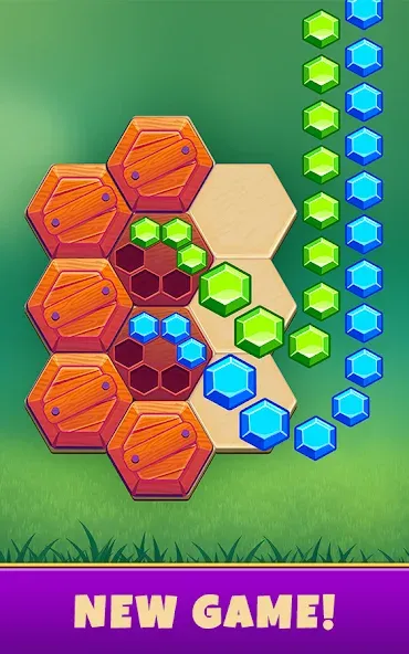 Hexa Diamonds screenshot 1