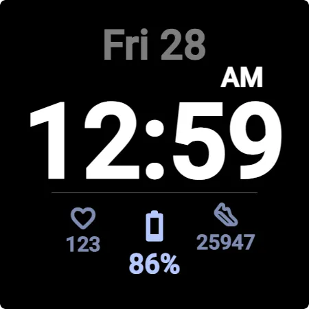 Simple Anim Watch Face I screenshot 6
