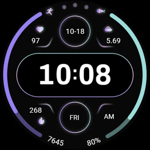 Colorful Components For WearOS screenshot 8