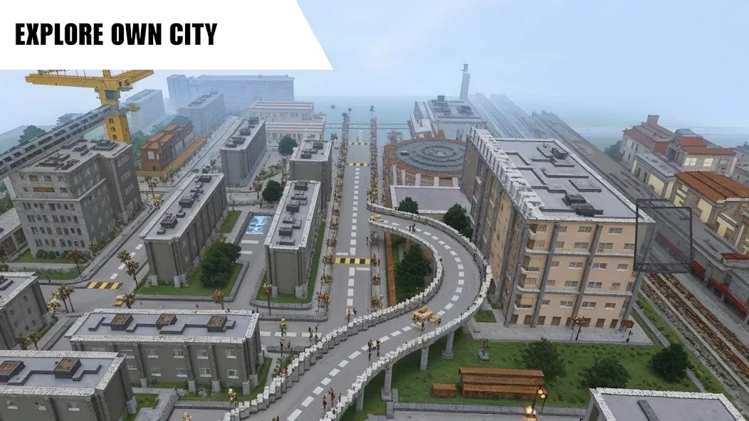 Modern Block City Craft Game screenshot 3