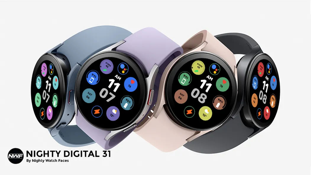 Nighty Digital 31 - watch face screenshot 14