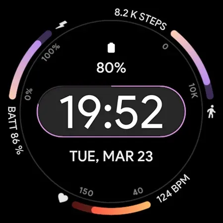 Dash Digital: Watch face screenshot 8