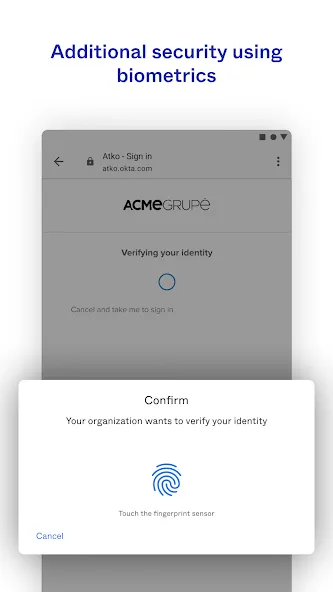 Okta Verify screenshot 5