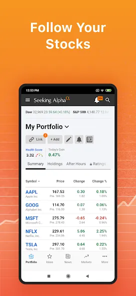 Seeking Alpha: News & Analysis screenshot 2