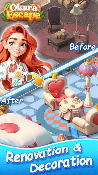 Okara Escape - Merge Game screenshot 1