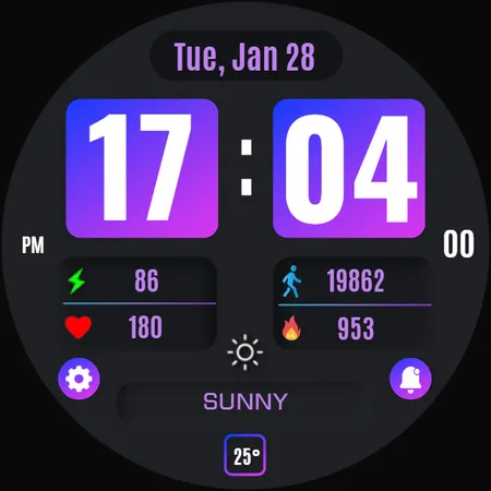 Vesa Digital Watch Face screenshot 39
