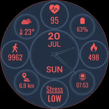Neuro Dial Watch Face screenshot 7