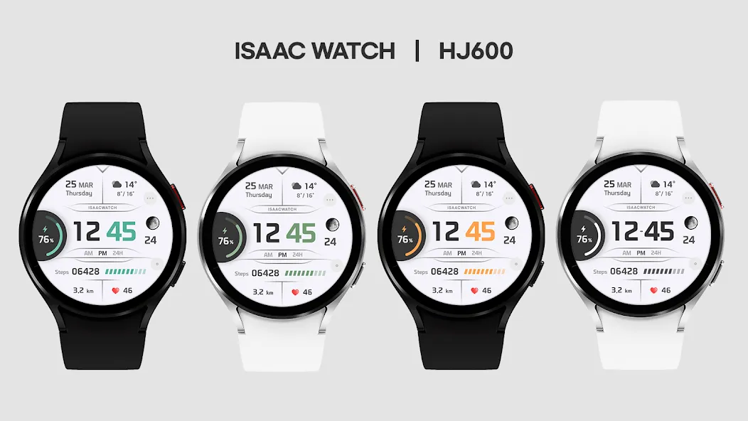 ISAAC WATCH HJ600 White screenshot 6